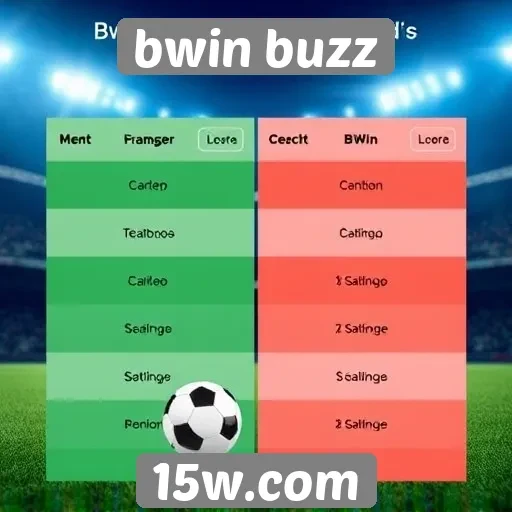 Comparativo entre bwin buzz e concorrentes